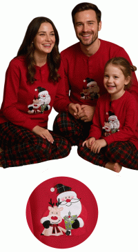 Pyjama unisexe hiver noël molletonné S au XXXL
