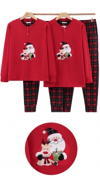 Pyjama hiver noël molletonné S au XXXL