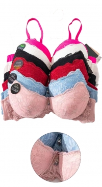 Soutien-gorge bonnet B dentelle push-up