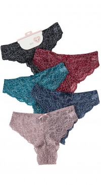 Culotte brésilienne dentelle brodée Culotte brésilienne dentelle brodée