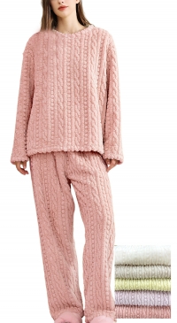 Pyjama pilou pilou confort petites et grandes tailles (S/M et L/XL)