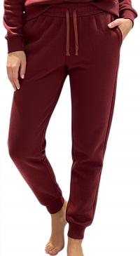 Pantalon de jogging coton bordeaux (de S au XXL)
