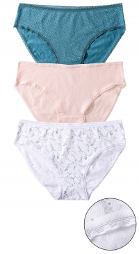 Culotte imprimées coton élasthanne M au XL