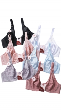 Soutien-gorge bonnet C dentelle sans mousses