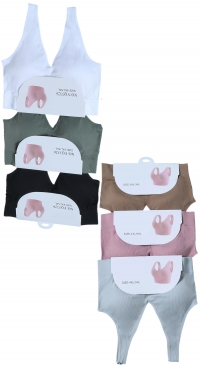 Brassière à bretelles larges S-M et L-XL