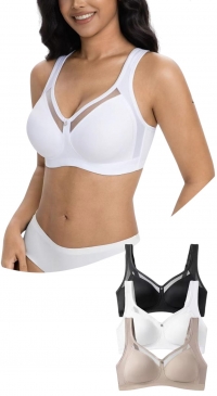 Soutien-gorge invisible bonnet D bon maintien sans armatures