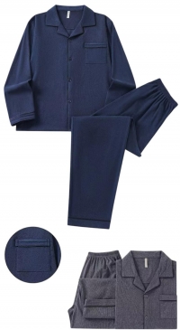 Pyjama homme automne-hiver M L XL 2XL 3XL