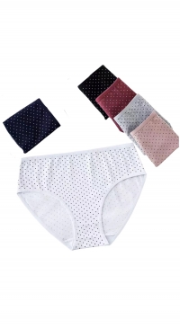 Lot de culottes à pois - assortiments de couleurs L XL XXL