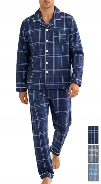 Pyjama carreaux homme automne-hiver M L XL 2XL 3XL