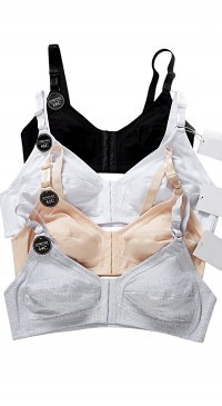 Soutien-gorge sans armatures - sans rembourrage - ouverture devant - bonnet C