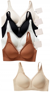 Brassiere sans armatures sans coutures coloris automne-hiver S M L XL